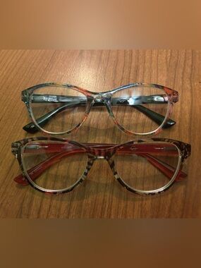 2 Pairs, Cat-eye Bifocal Reading Glasses